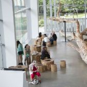 《茶庭》，2013年，陈昱羽摄，蔡工作室提供