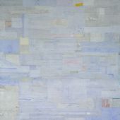 梁铨 浮云 水墨，色，宣纸拼贴于亚麻200×150cm 2010