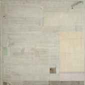 梁铨 紫禁城 宣纸，水墨，色混合技法拼贴于亚麻布 125×95cm 2010