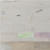 梁铨 《喝茶去》(Go off to Tea) 2011 茶，色，墨，宣纸拼贴 90x120cm