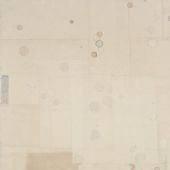 梁铨 冷泉之二 2013 茶、色、墨、宣纸拼贴122×92cm