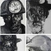 幸存者（版画） 100x80cm  李晓林2010