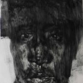 矿工之四（版画）54x40cm  2008年