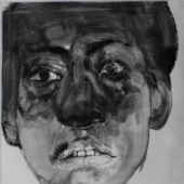 矿工之十（版画）54x40cm2008年