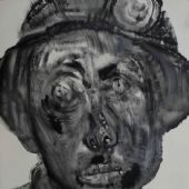 矿工之十五（版画）54x40cm 2010年
