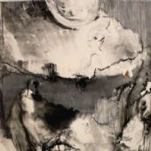 矿工之十七（版画）54x40cm 2009年