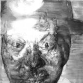 矿工之二十一（版画）54x40cm2013年