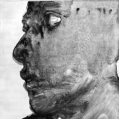 矿工之二十二（版画）54x40cm 2013年