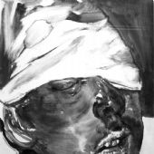 矿工之二十六（版画）54x40cm 2012年