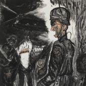 冇-刘进安-124×245cm-2014年