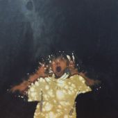 《无题》46.5x43cm水彩、墨、宣纸