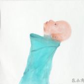 “生意”系列-无题 ，水彩，46.5×42.5cm，2010年