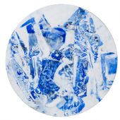 《空间随笔2》坦培拉直径50cm2013年