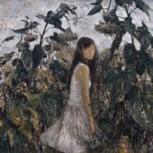 《向日葵--2》布面油画150×160cm2007年