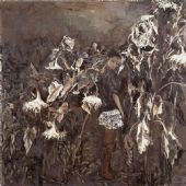 《向日葵-风语2》布面油画150×160cm2010年