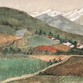 瑞士日内瓦湖， 136x34，2012