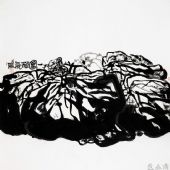 2014《一团荷气》138cm×138cm