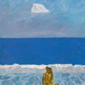 地中海的沉思，120cm×100cm，油画，2006年