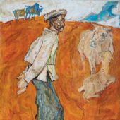 红土地，250cm×200cm，油画，2009 年