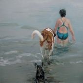 《那时·此刻》之八 200x166cm 布面油画