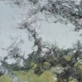 暖珠帘 布面油画 150×250cm 2013