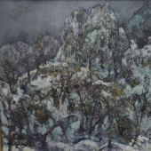银雪-80x100cm 1993