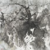水墨之十四       70x138cm           纸本水墨   2015