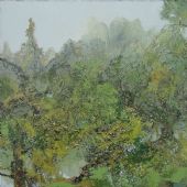 莹然生翠 布面油画 190×170cm 2015