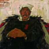 罗工柳 延安人 1960年 89x71.5cm 油画 中国美术馆藏