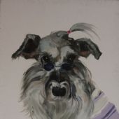 真的吗 100×80cm 布上油画