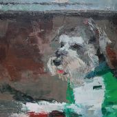 开西出游60×80cm 布上油画