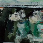 开弟&开西 60×80cm 布上油画