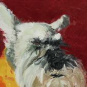 《愤怒》50×60cm 布上油画