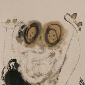 照片 舞40x46cm纸本设色2008年