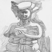 速写 纸本铅笔 18.5×14cm 2006