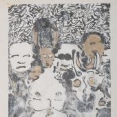 世相系列 68x41cm纸本彩墨2004年