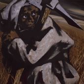 《出工》回望组之五103.5x91cm 布面油画 2000年