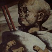 《饭碗子》132x99cm 布面油画 2002年