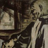 《酣》之二130x80cm 布面油画 2002年