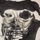 无题 纸本水墨 88×69cm 1983