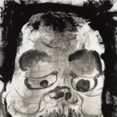 罗汉 180×98cm 纸本设色 2016