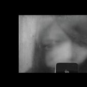 《自拍_Iphone 01》   水墨宣纸.影像  .235cm ×165cm .  2013.蔡广斌