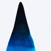 《中国山（源于敦煌428窟、窟顶北坡东壁环山）03禅修.2017.6906》水墨宣纸矿物质 颜色.140x200cm.2017.蔡广斌