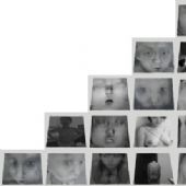 《他拍-旧去·60A》水墨宣纸,画布112cm ×130cm×60,2010至2013