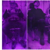 《流感》水墨4+影像2，240x140cmx2.240x80cmx4