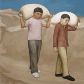 扛面，2013年，130X160CM