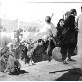 《考察农民运动》- 林岗-布面油画 150 x 275cm 1964