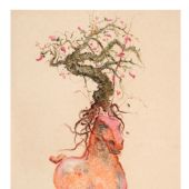 盛世物语之三90×60㎝纸本色粉2014年