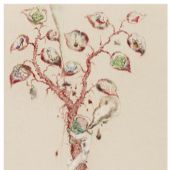 攀沿138×70㎝纸本色粉2013年