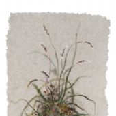 龙套200×50㎝纸本色粉2014年